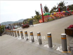 武汉升降柱应用案例 全自动遥控路障，厂家直销保障品质与服务